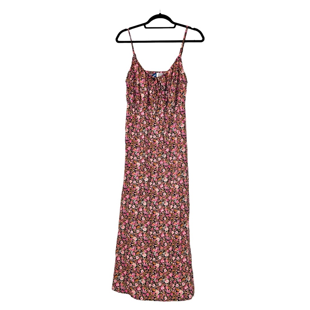 Old Navy NWT Cami Floral Printed Slit Maxi Dress Small